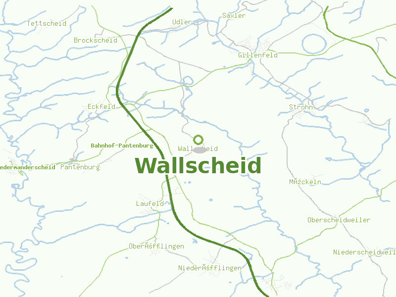 Karte von Wallscheid