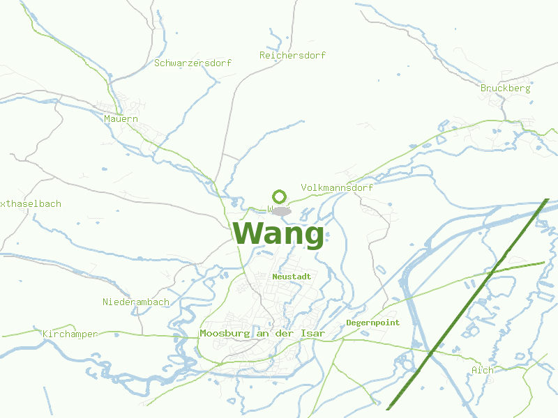 Karte von Wang
