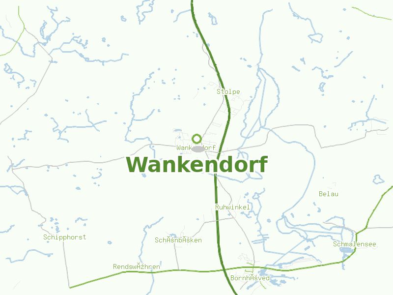 Karte von Wankendorf