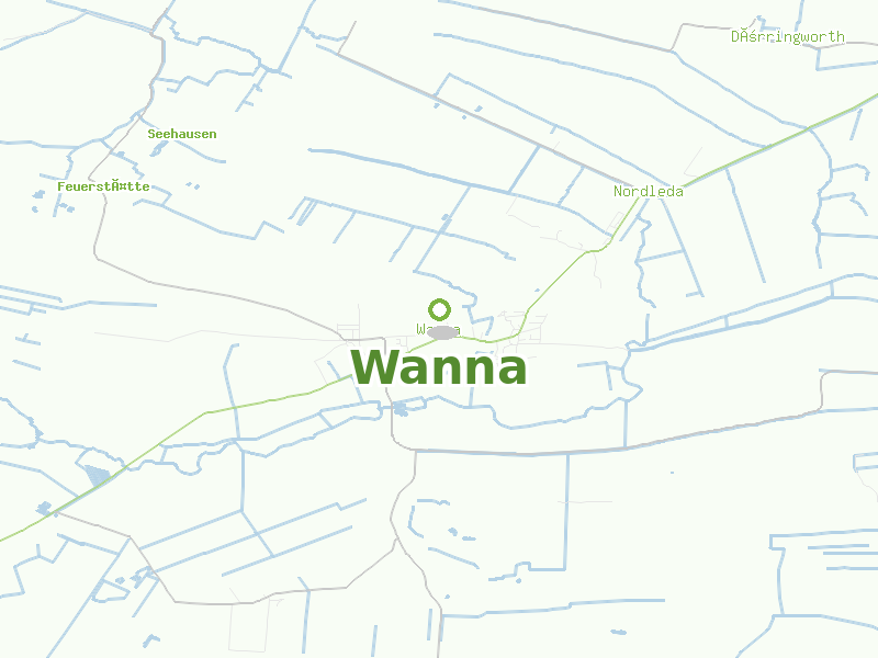Karte von Wanna