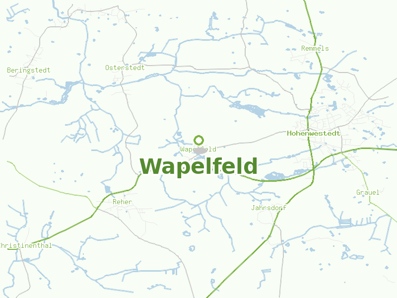 Karte von Wapelfeld