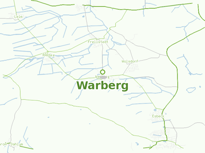 Karte von Warberg