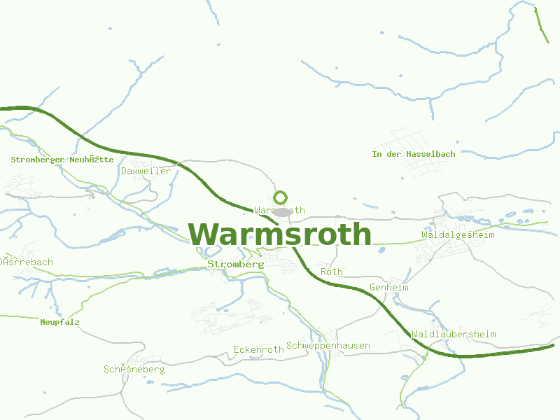Karte von Warmsroth