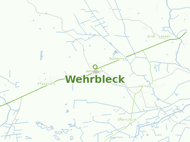 Karte von Wehrbleck