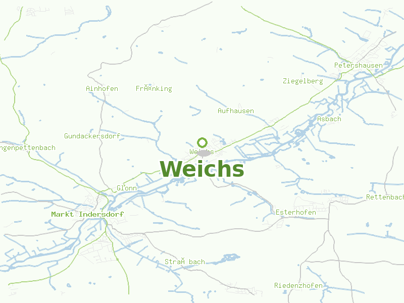 Karte von Weichs