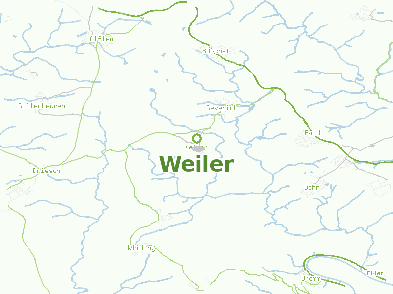 Karte von Weiler