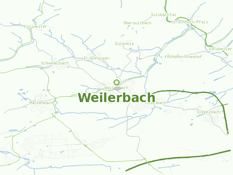 Karte von Weilerbach