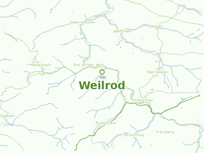 Karte von Weilrod