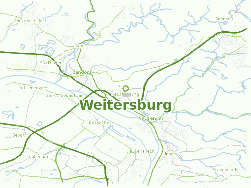 Karte von Weitersburg