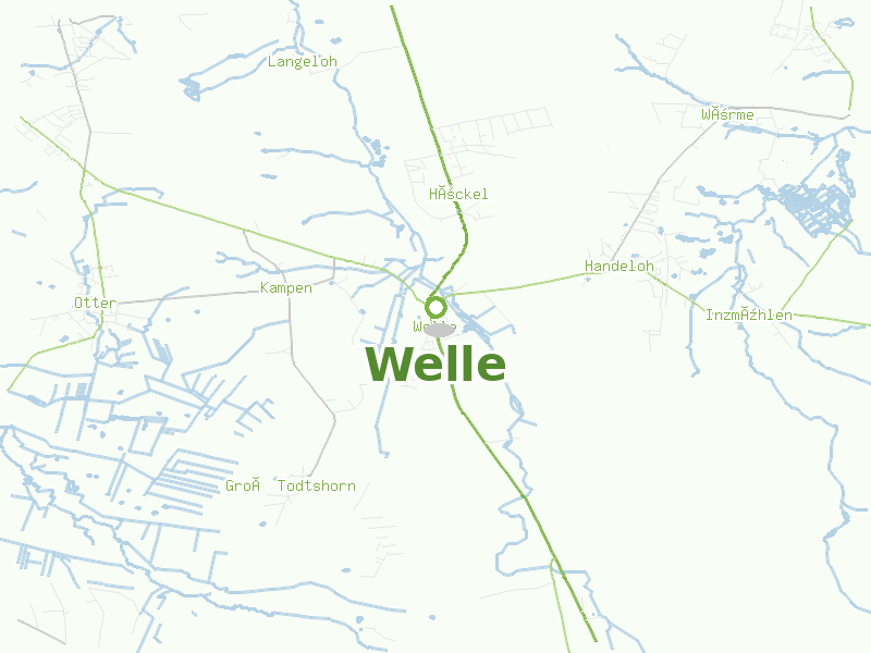 Karte von Welle