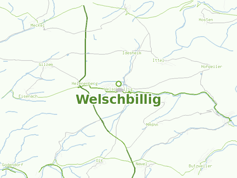 Karte von Welschbillig