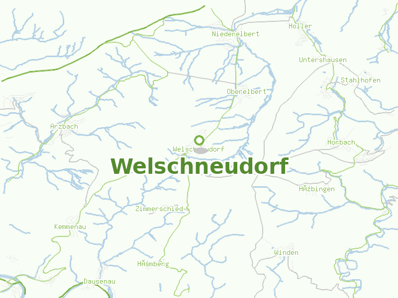 Karte von Welschneudorf