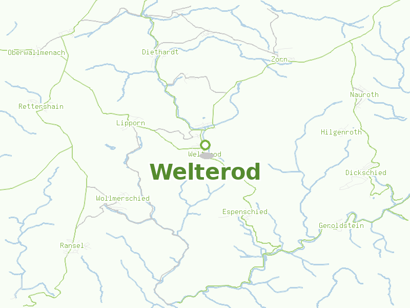 Karte von Welterod