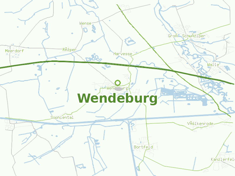 Karte von Wendeburg