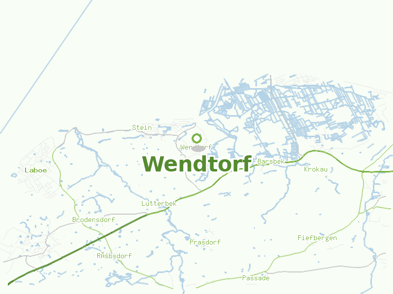 Karte von Wendtorf