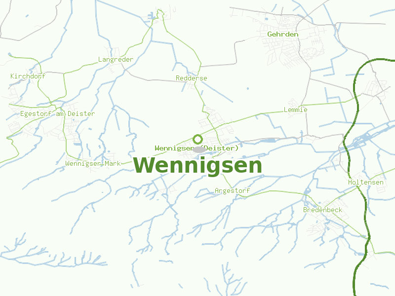 Karte von Wennigsen