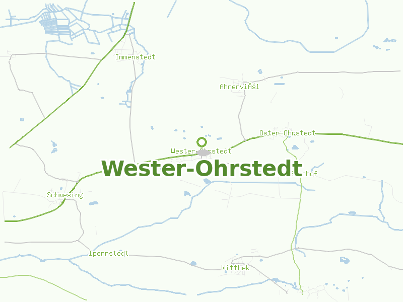 Karte von Wester-Ohrstedt