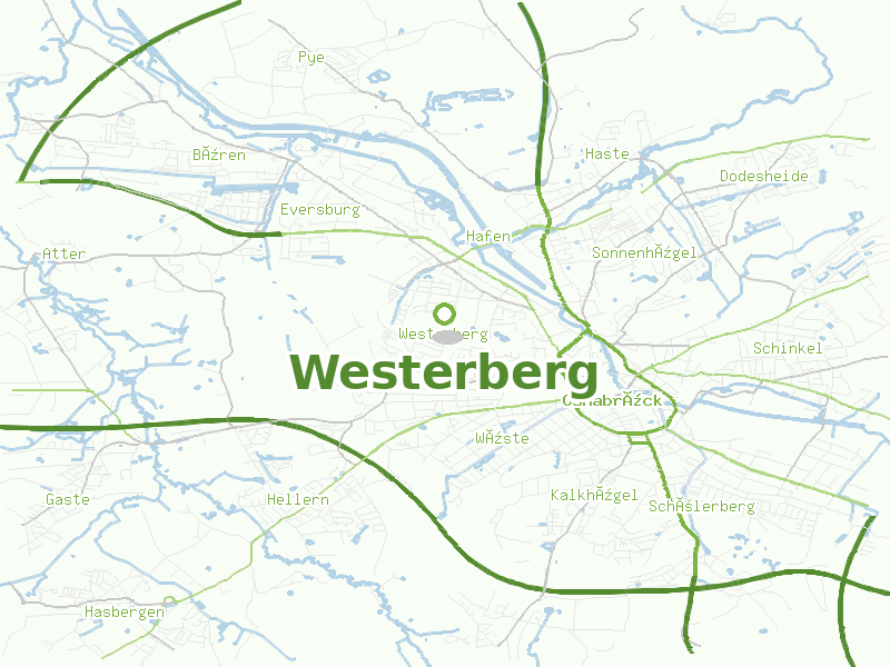 Karte von Westerberg