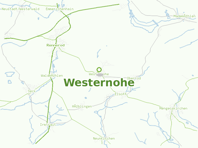 Karte von Westernohe