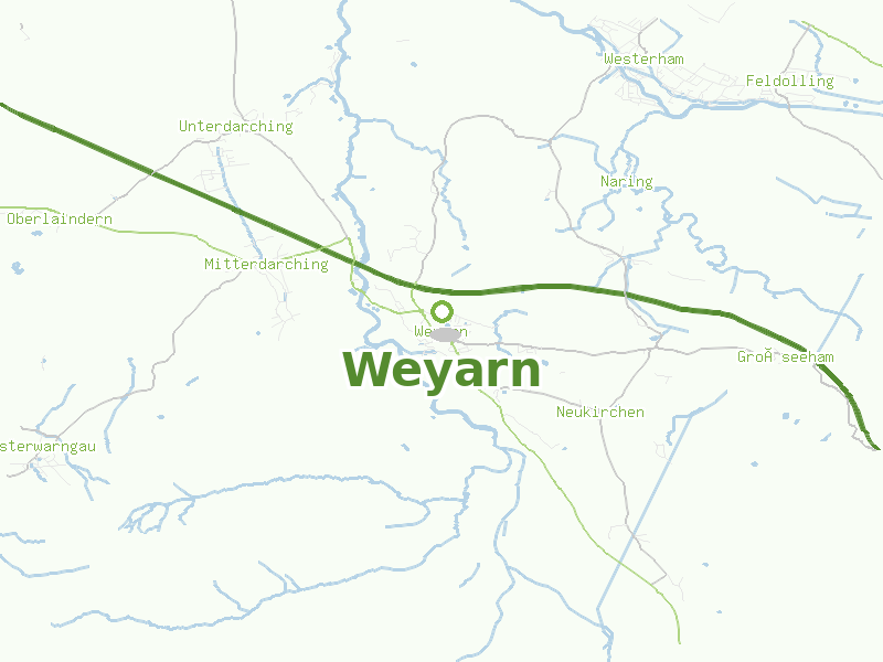 Karte von Weyarn