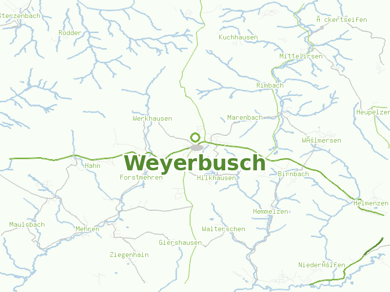 Karte von Weyerbusch