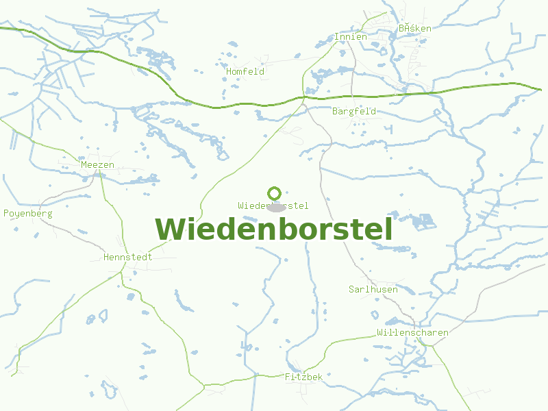 Karte von Wiedenborstel