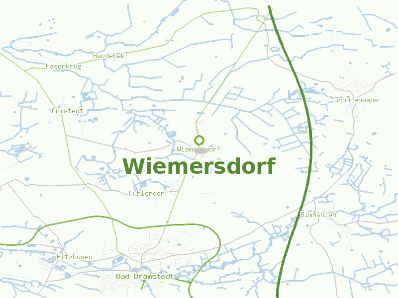 Karte von Wiemersdorf