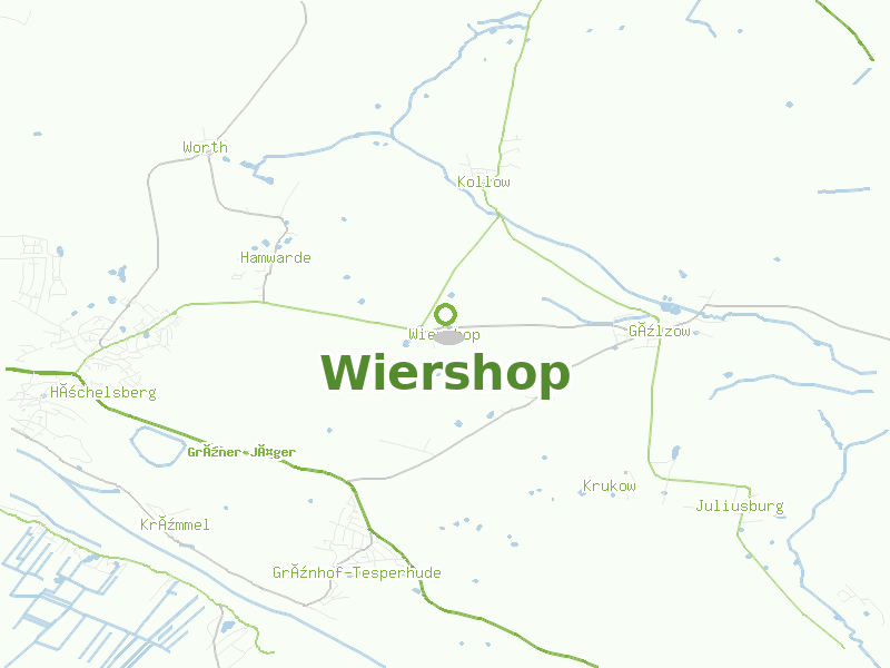 Karte von Wiershop