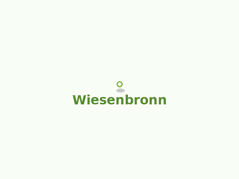 Karte von Wiesenbronn