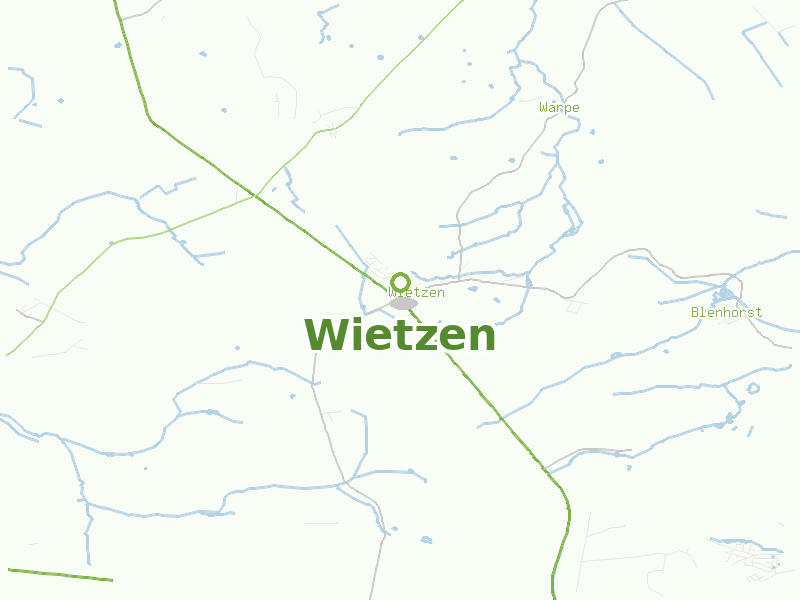 Karte von Wietzen