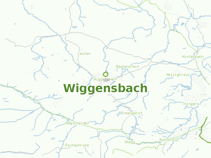 Karte von Wiggensbach