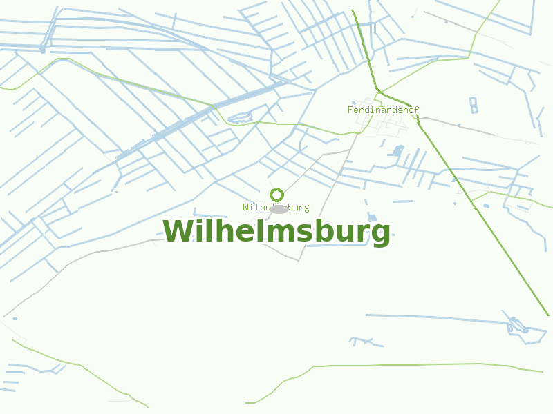 Karte von Wilhelmsburg