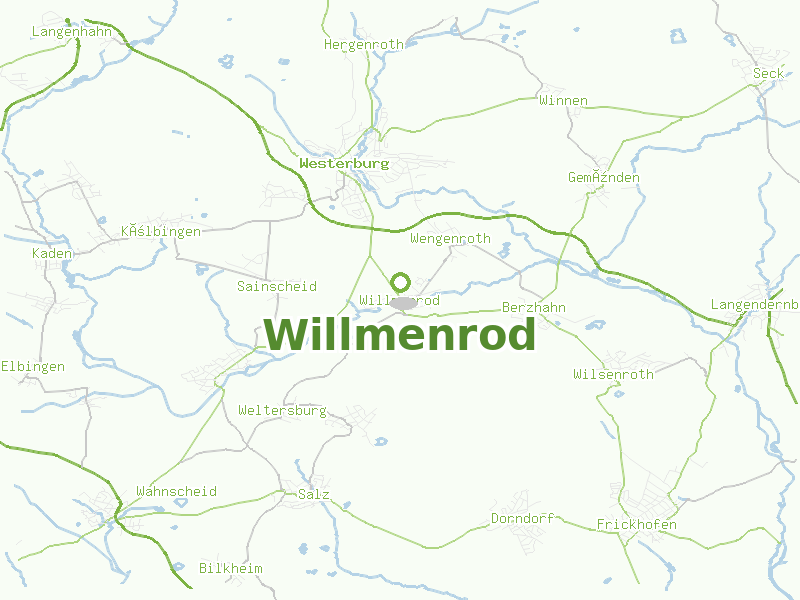 Karte von Willmenrod