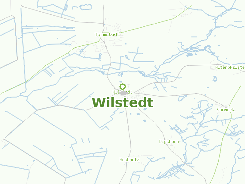 Karte von Wilstedt
