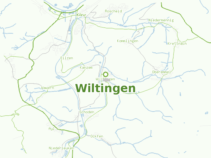 Karte von Wiltingen