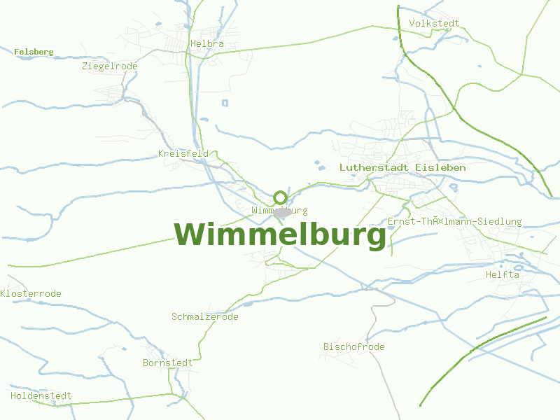 Karte von Wimmelburg