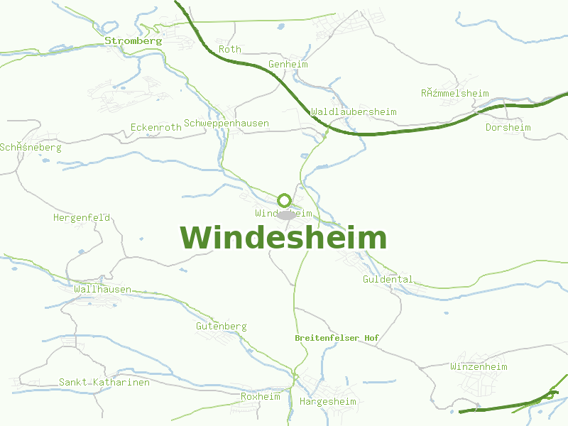 Karte von Windesheim