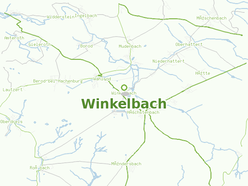 Karte von Winkelbach