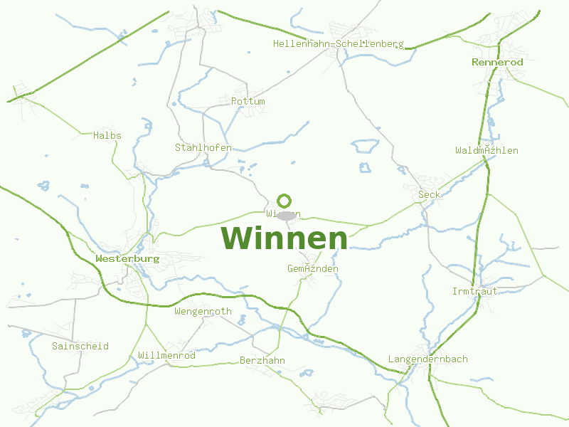 Karte von Winnen
