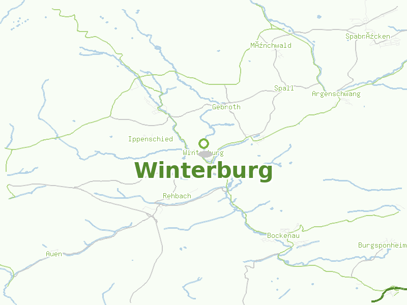 Karte von Winterburg