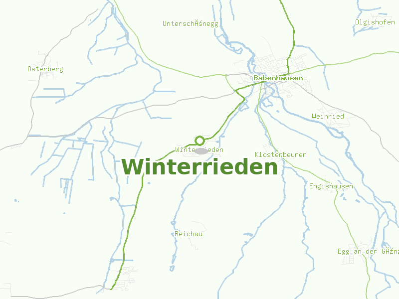 Karte von Winterrieden