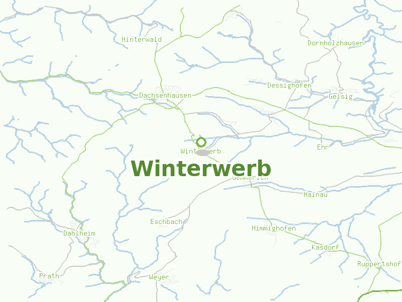 Karte von Winterwerb