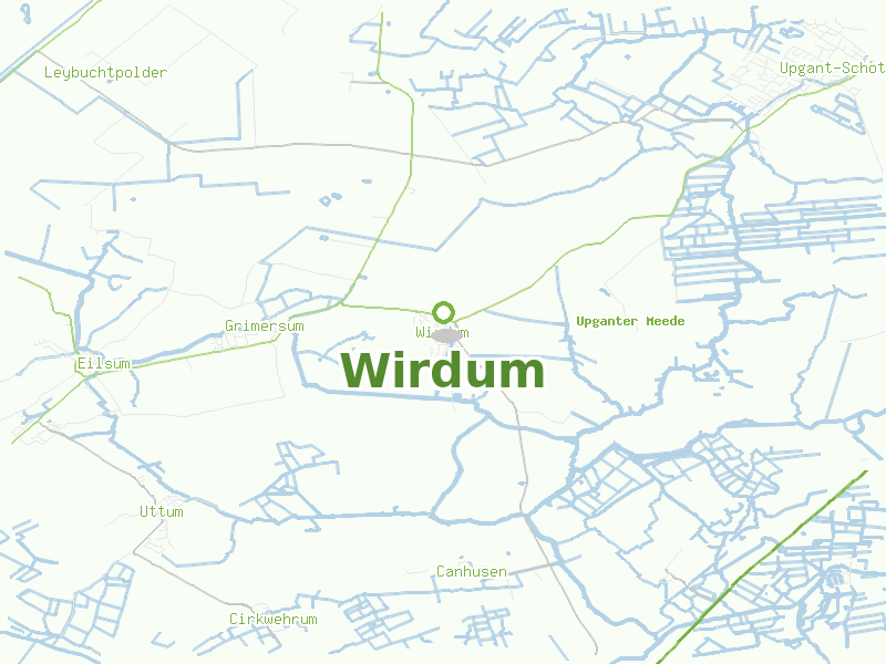 Karte von Wirdum