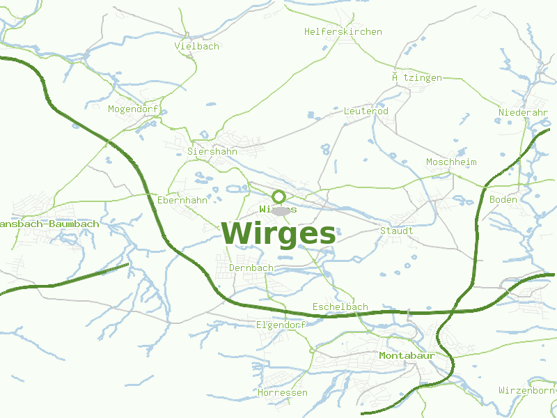 Karte von Wirges