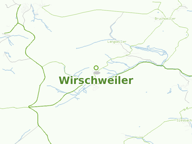 Karte von Wirschweiler