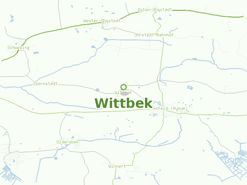 Karte von Wittbek