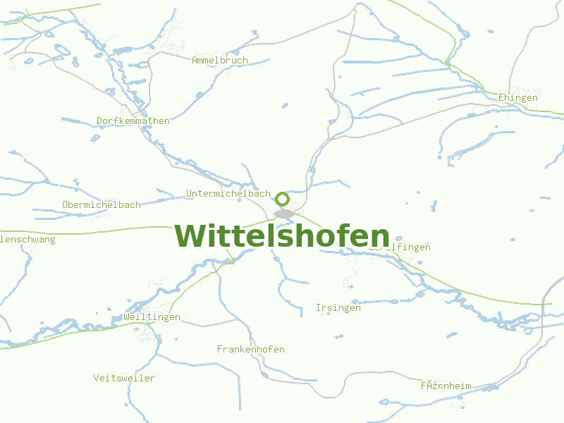 Karte von Wittelshofen
