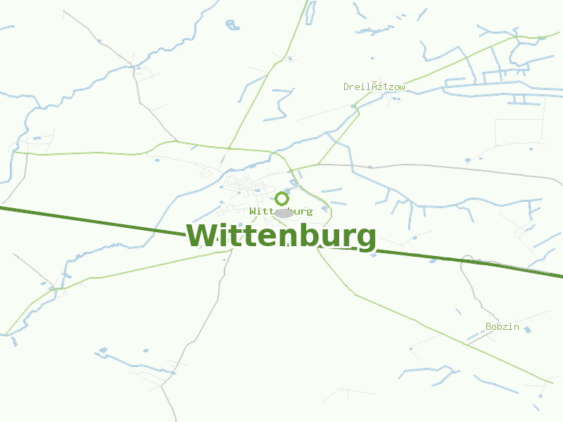 Karte von Wittenburg