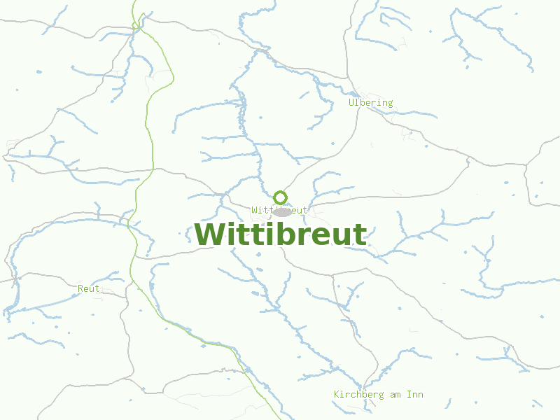 Karte von Wittibreut