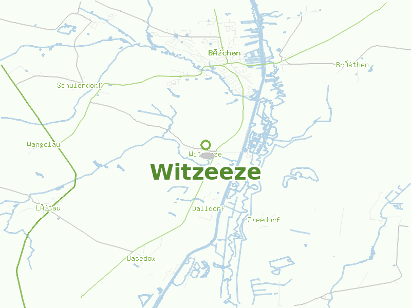 Karte von Witzeeze